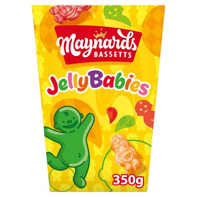 Caramelos Jelly Babies con sabor a frutas, caja de 350 g