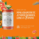 Double Dutch Indian Tonic Water 6 x 150ml - British product