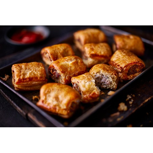 M&S classic pork sausage rolls 188g, imported from the UK