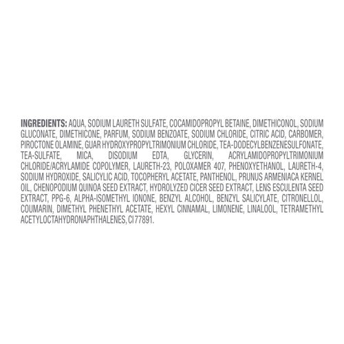 Dove Dandruff Control Shampoo for dandruff (British brand)