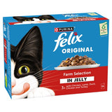 Felix Original Farm Selection wet cat food 12x85g - British product