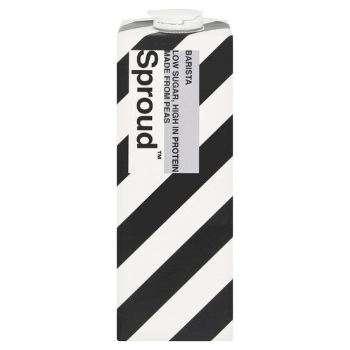 Sproud Barista pea protein milk alternative 1L (British brand)