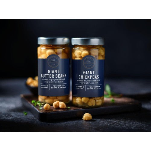 M&S giant chickpeas jar - British product