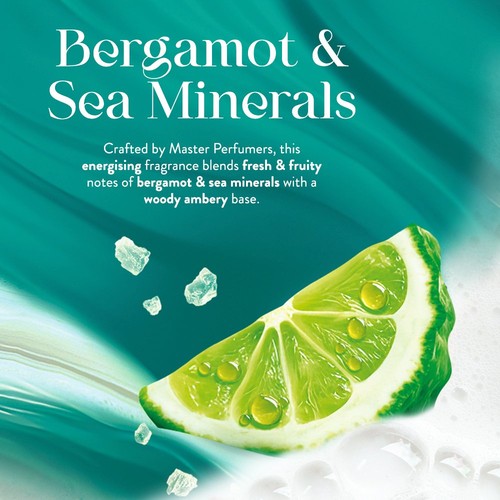 Imperial Leather Body Wash Bergamot and Sea Minerals 200ml, UK version