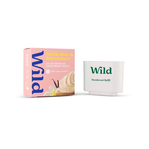 Wild Vanilla Buttercream deodorant refill (British brand)