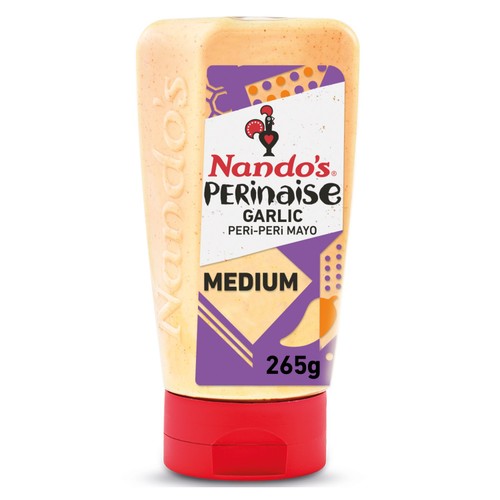 Nando's Garlic Perinaise mayonnaise dip 265g, UK version