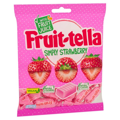 Fruittella strawberry chewy sweets 135g - British product
