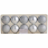 M&S Oversized Shatterproof Decorations, Silver