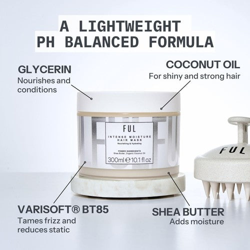 FUL Intense Moisture Hair Mask 300ml - British product