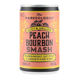 M&S Peach Bourbon Smash cocktail can, imported from the UK