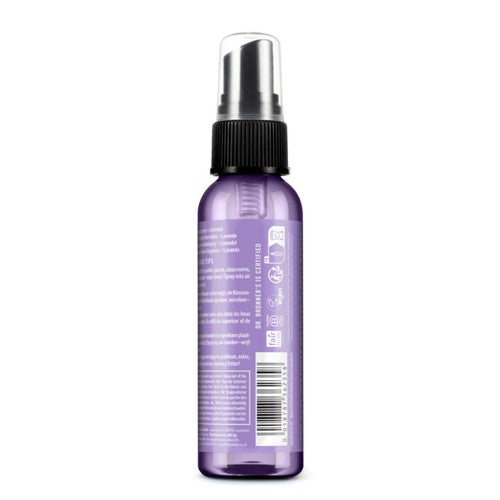 Dr Bronner lavender hand sanitizer spray 60ml - British product