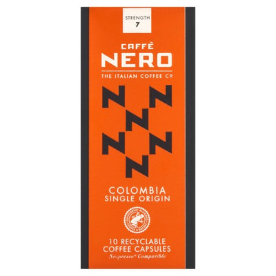 M&S Caffe Nero Colombia Coffee Capsules 10 per pack- Buy online at McGrocer