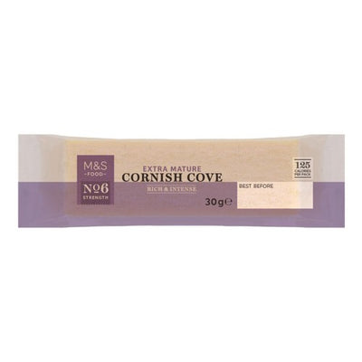 M&S M&S Mini Cornish Cove Extra Mature Cheddar Cheese 30g- Buy online at McGrocer