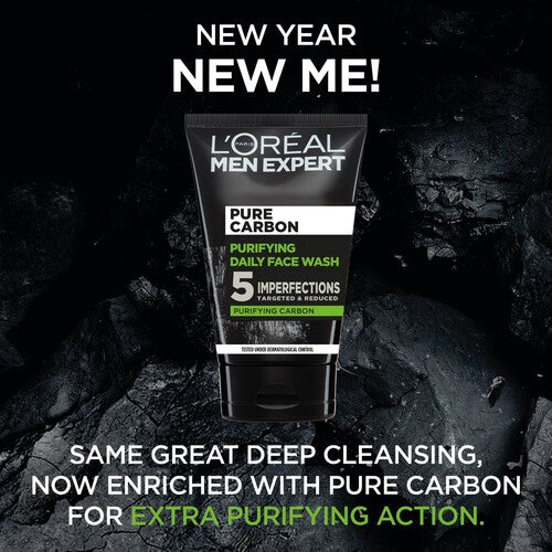 LOreal Men Expert Pure Carbon 3 in 1 Daily Face Wash