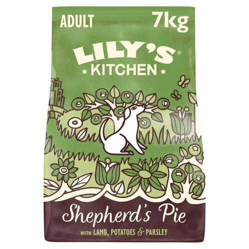 Lily's Kitchen lamb shepherd's pie adult dry dog food 7kg, UK version