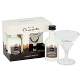 Hotel Chocolat Velvetised Choc Cream Espresso Martini & Mini Martini Glass
