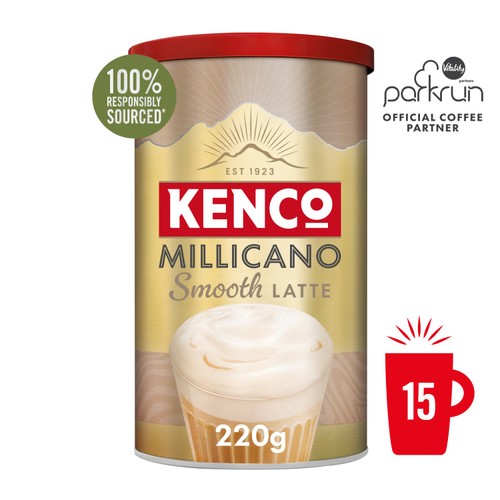 Kenco Millicano Latte instant coffee 220g, UK version