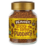 Beanies Sticky Toffee Pudding instant coffee 50g jar - British product