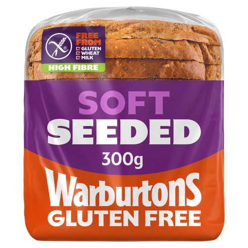 Warburtons gluten free multiseed loaf 300g (British brand)