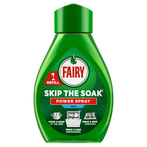 Fairy Skip The Soak Power Spray Refill Fresh