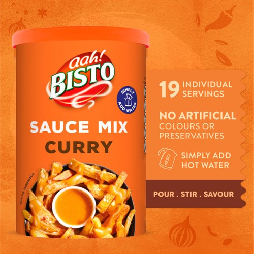 Bisto Curry Sauce Granules Chip Shop 185g - British product