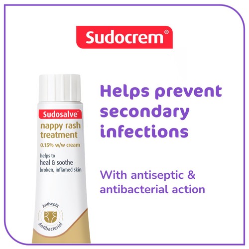 Sudocrem Sudosalve nappy rash treatment cream 25g (British brand)