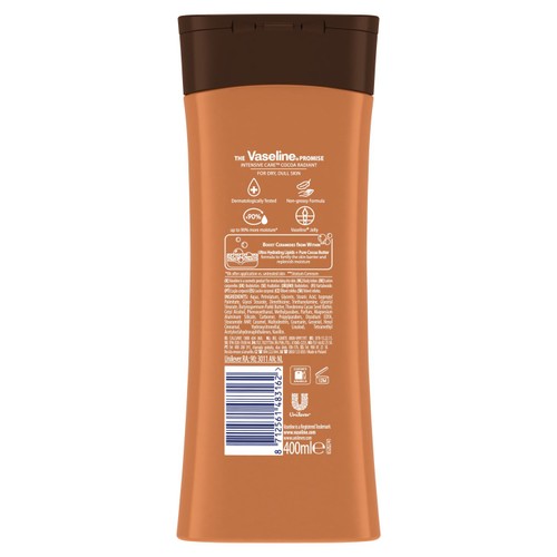 Vaseline Intensive Care Cocoa Radiant body lotion (British brand)