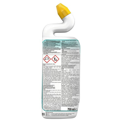 Toilet Duck Foaming Bleach Gel Marine Toilet Cleaner 750ml - British product