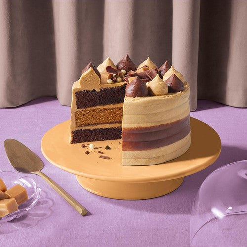 M&S Chocolate & Caramel Millionaire Cake 890g, imported from the UK