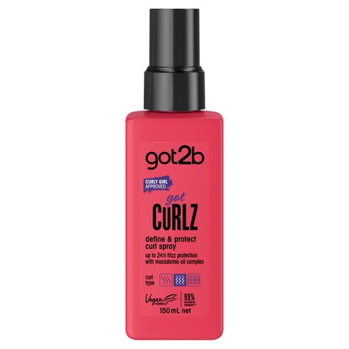 Got2b Got Curls Define & Protect Curl Spray 150ml, UK version