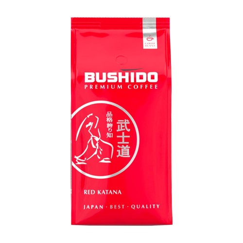 Bushido Red Katana coffee beans 1kg (British brand)