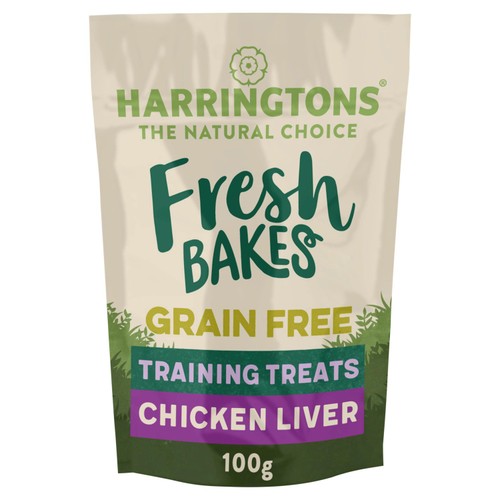 Harringtons dog treats rich in liver 100g, UK version