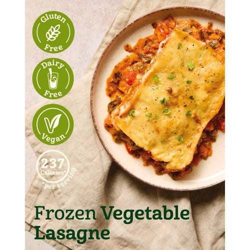 Kirstys vegetable lasagne ready meal 325g, UK version