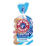 New York Bakery light bagels 5 per pack, imported from the UK