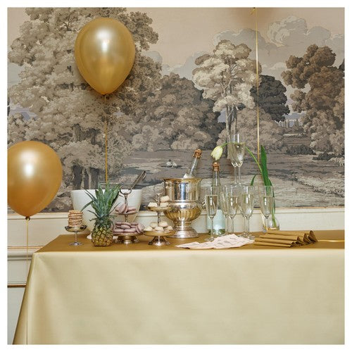 Duni Gold table cover 138x220cm, UK version