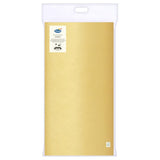 Duni Gold table cover 138x220cm, UK version