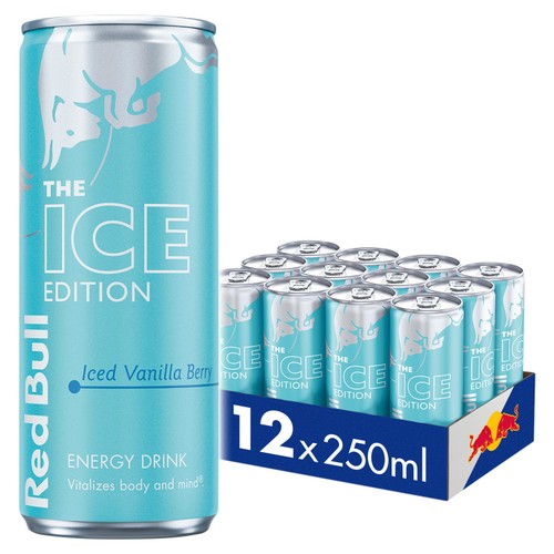Red Bull Energy Drink Ice Edition Iced Vanilla Berry