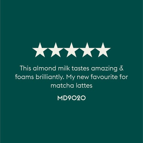 Plenish organic almond barista milk 1L, imported from the UK