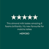 Plenish organic almond barista milk 1L, imported from the UK
