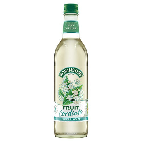 Robinsons elderflower fruit cordial 500ml, imported from the UK
