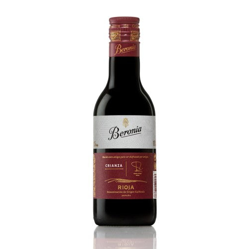 Beronia Rioja Crianza red wine 187ml bottle - British product