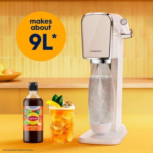 SodaStream Lipton Peach Ice Tea syrup 440ml, imported from the UK