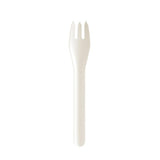BioPak white paper forks 10 per pack - British product