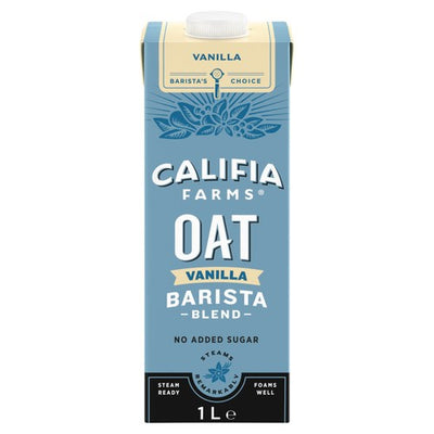M&S Califia Farms Vanilla Oat Barista Oat Milk Alternative 1L- Buy online at McGrocer