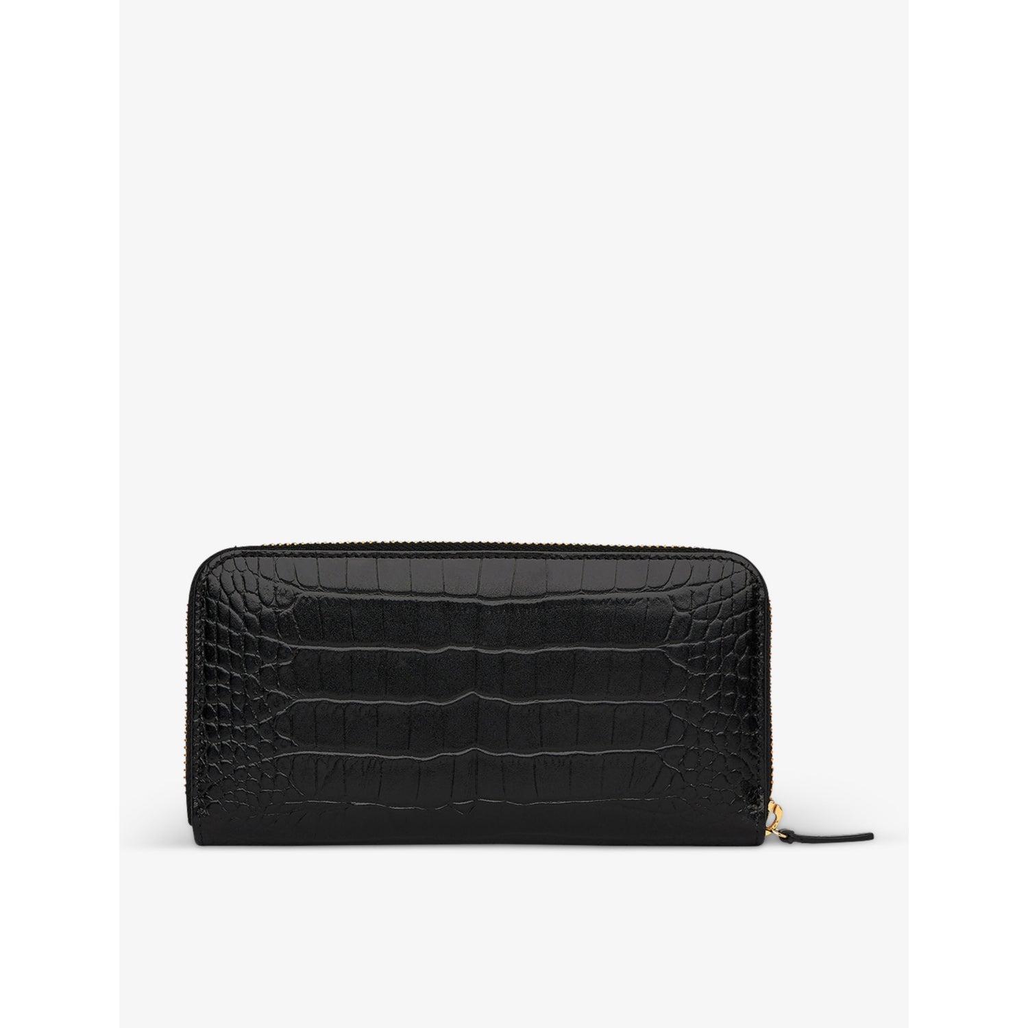 Whistles crocodile-embossed leather purse, imported from the UK