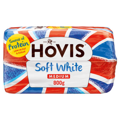 Hovis Soft White Medium 800g