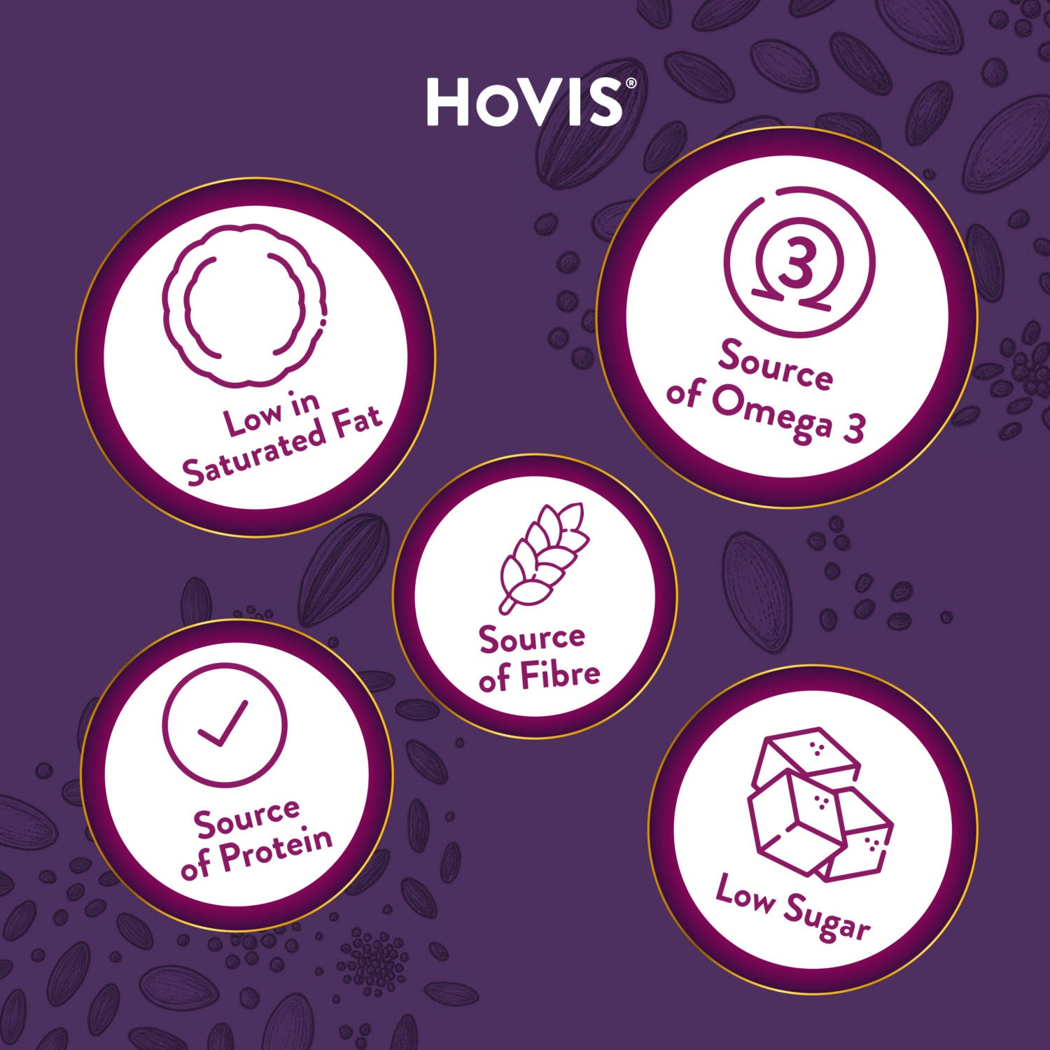 Hovis Seed Sensations Seven Seeds seeded bread 800g, UK version