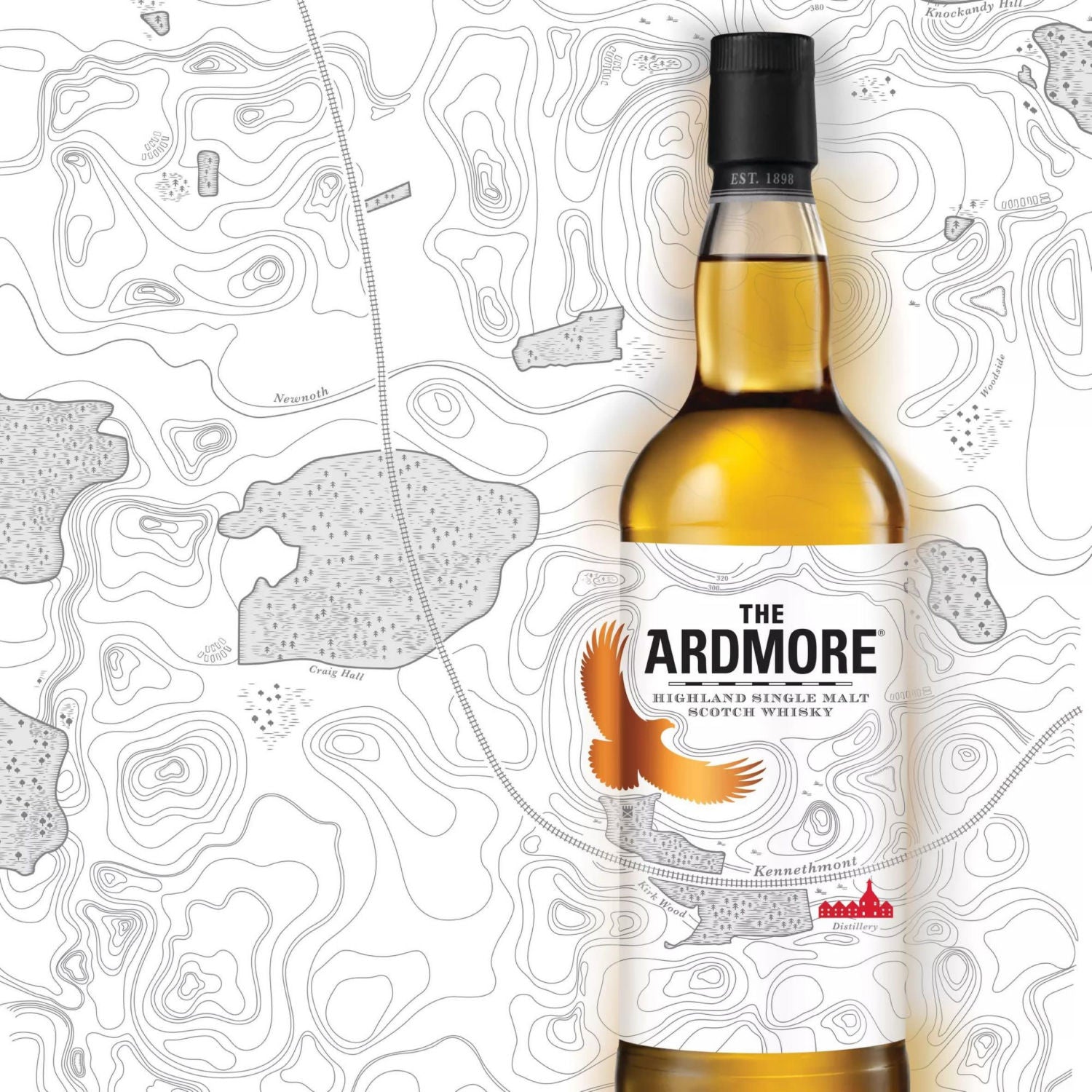 Ardmore Legacy single malt Scotch whisky 70cl (British brand)