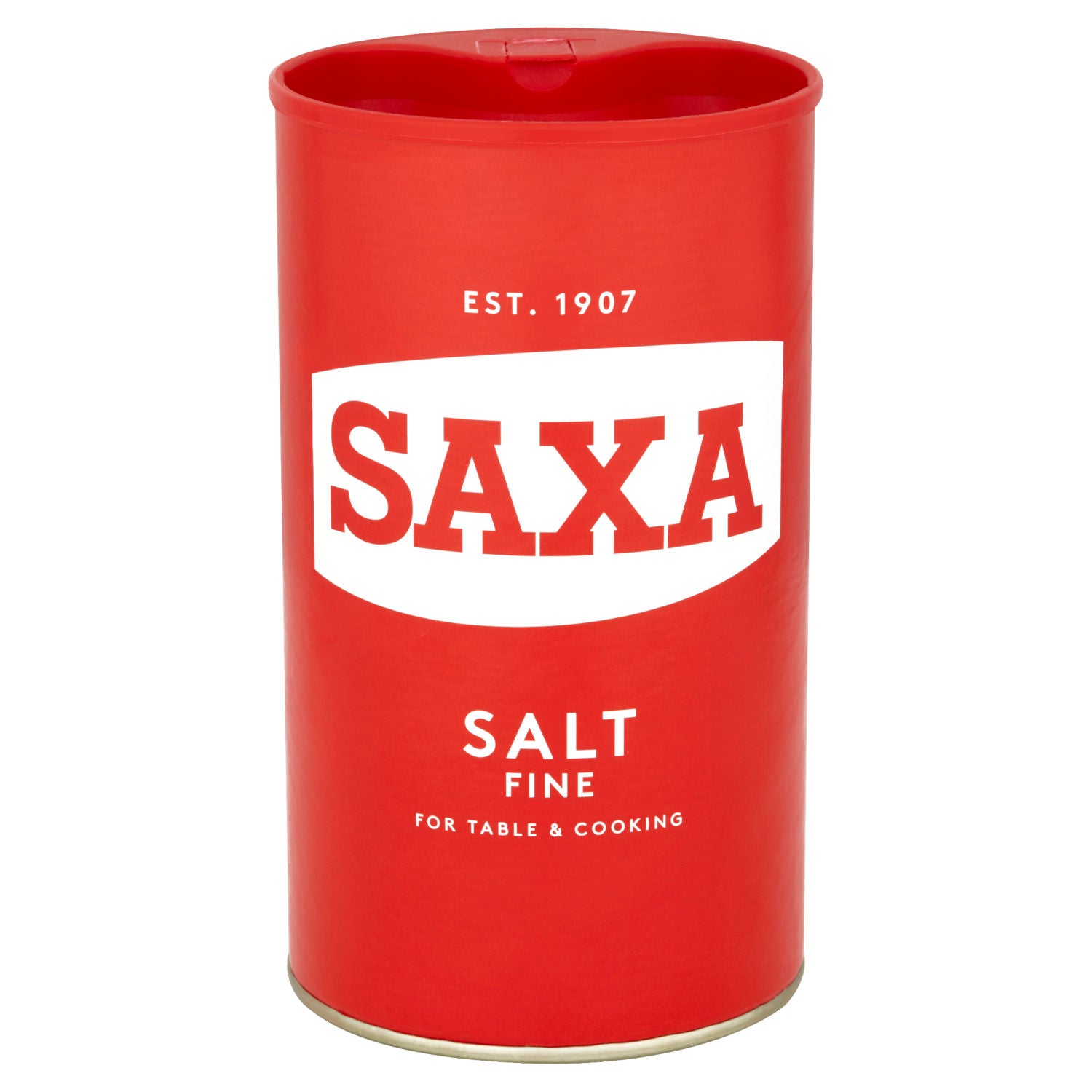 Saxa fine salt 750g (British brand)