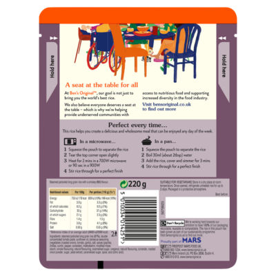 Ben's Original Smokey BBQ Microwave Rice